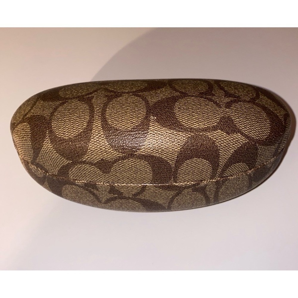 Coach Signature C Hard Eyeglass Case & Cleaning Cloth Set